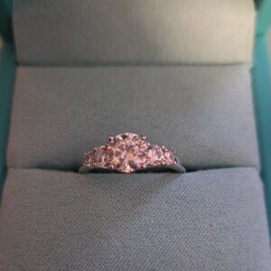 Moissanite Engagement Ring